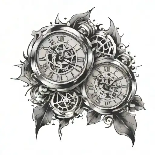 2 Clocks With Broken Pieces