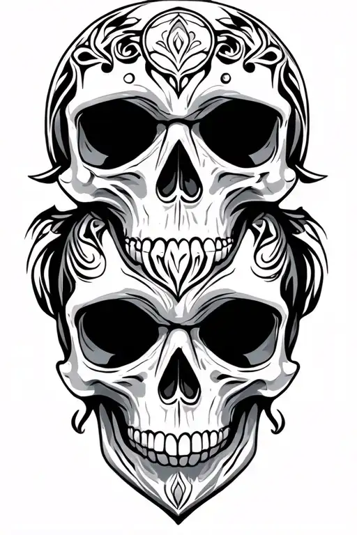 Tribal Skulls