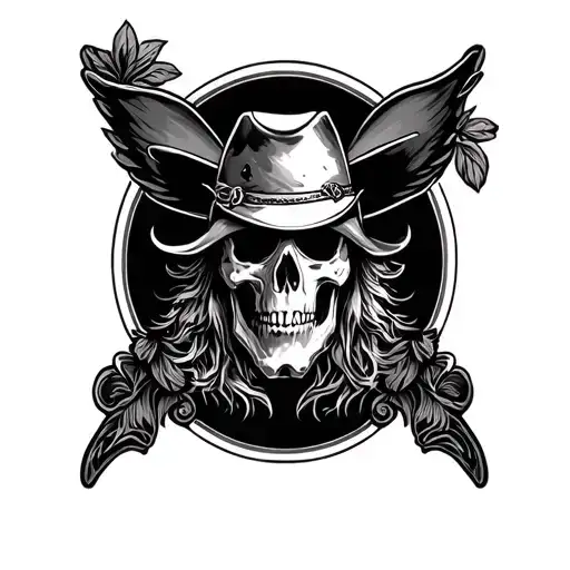 Western Tooled Leather Sleeve