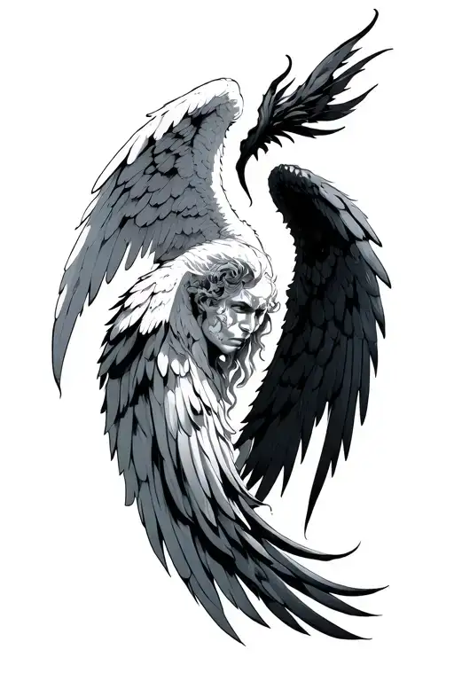 Hermes Wings Angel And Devil Wings