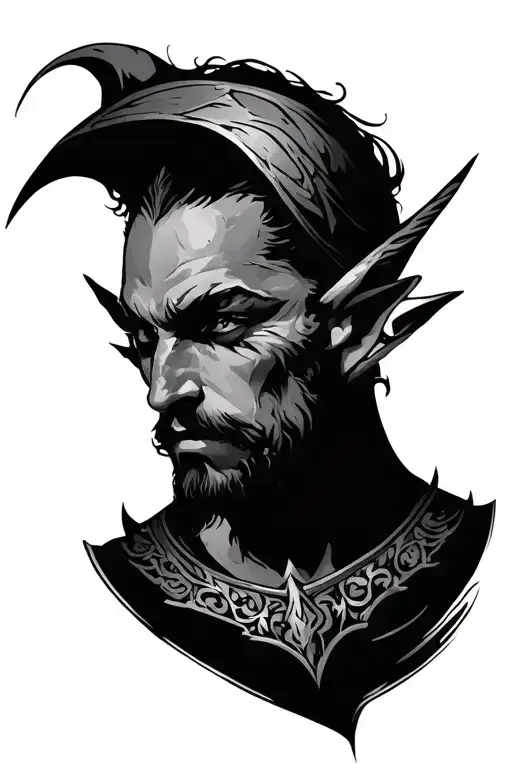 Masculine Elf Warrior