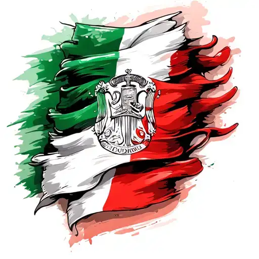 Birthday And Italian Flag