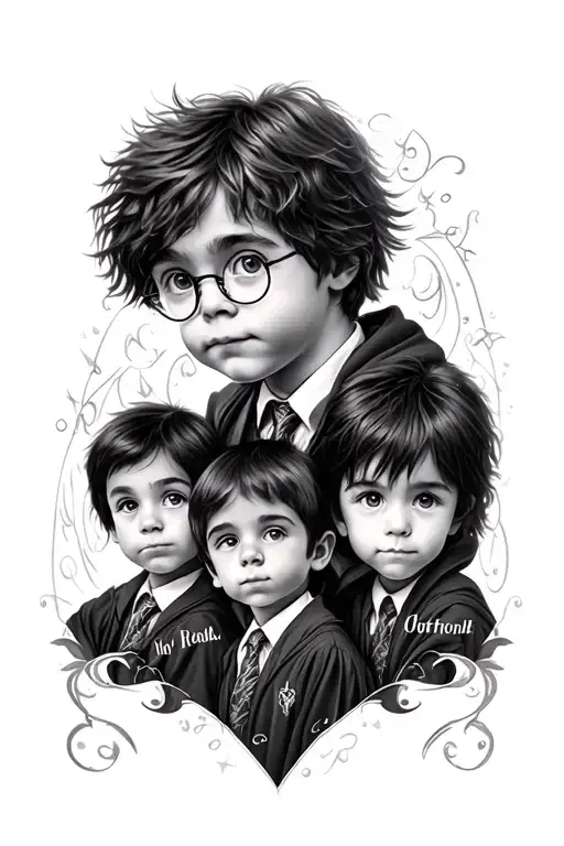 Harry Potter With Kids Names