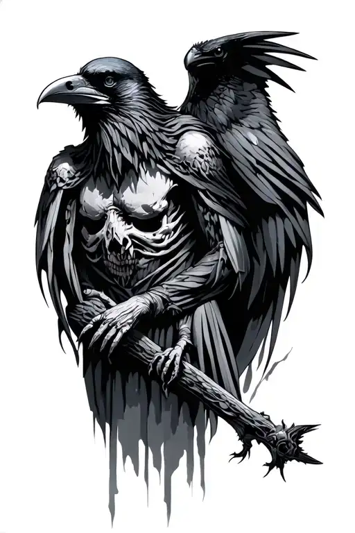 Raven Grim Reaper