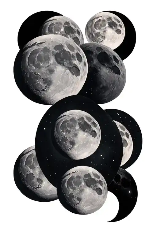 Different Moon Phases