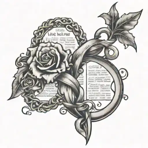 Bible Verse Intertwined