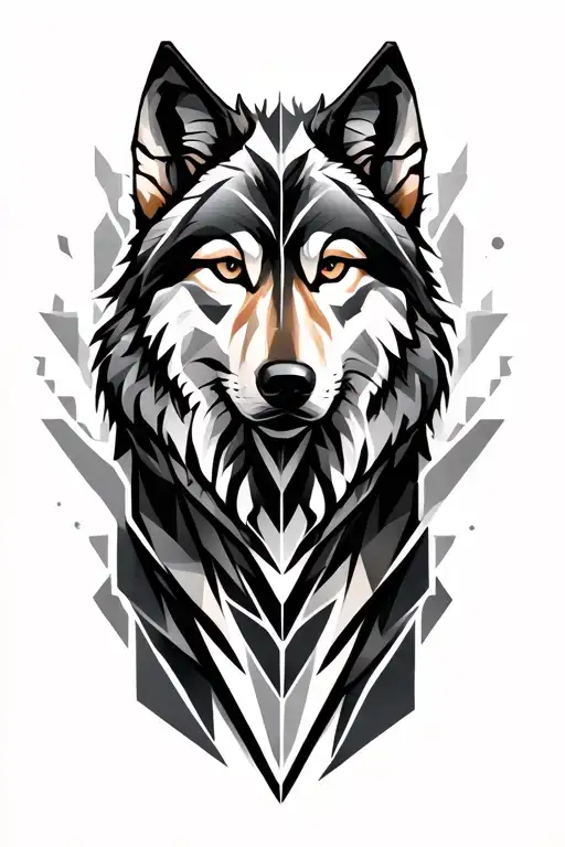 Wolf Geometry Patterns