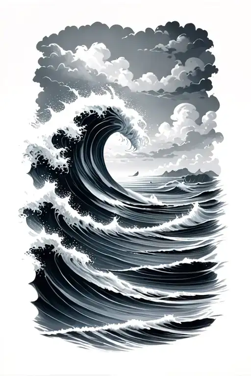 Sea And Ocean Waves