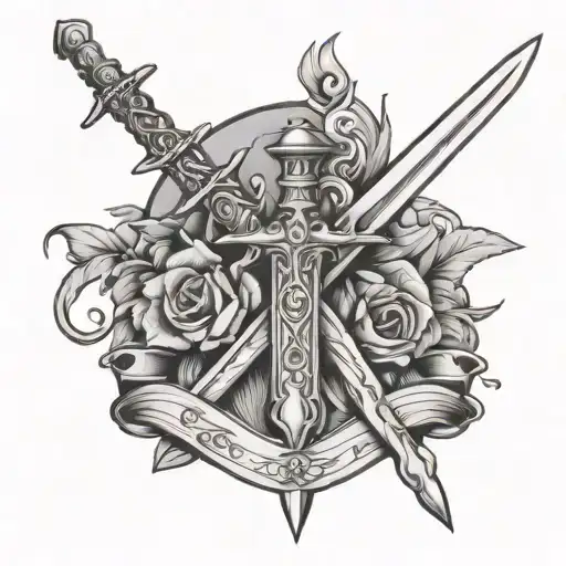 Law And Criminology Sword