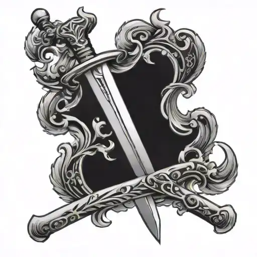 Law And Criminology Sword