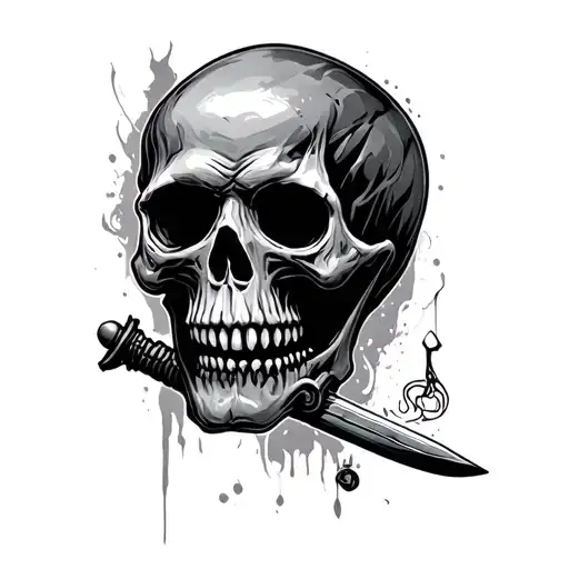 Skull Samuray Zombie