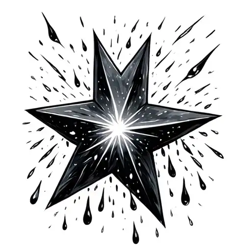 A Shooting Star In The Rain