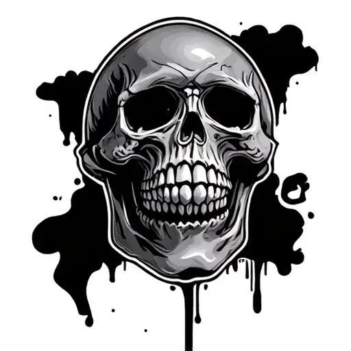 Badluck Skull Forearm