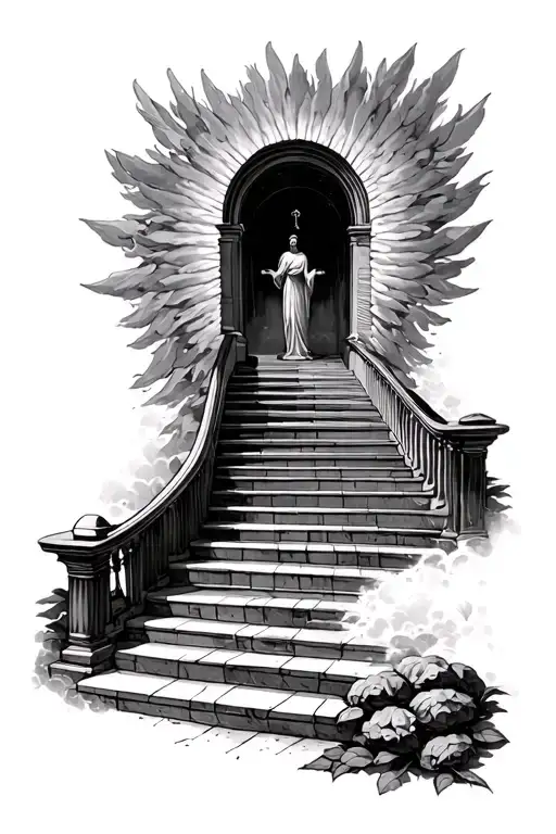 Stairway Leading To Heaven