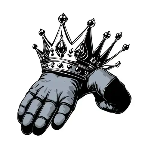 Crown And Boxi G Gloves Floating