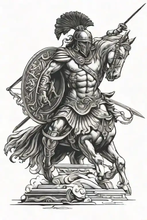 Achilles Greek Warrior