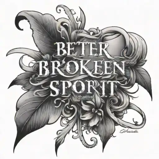 Better A Broken Bone Than A Broken Spirit Quote