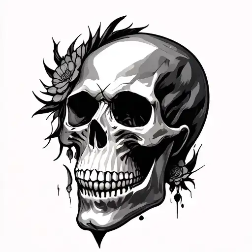 Skull Wearing