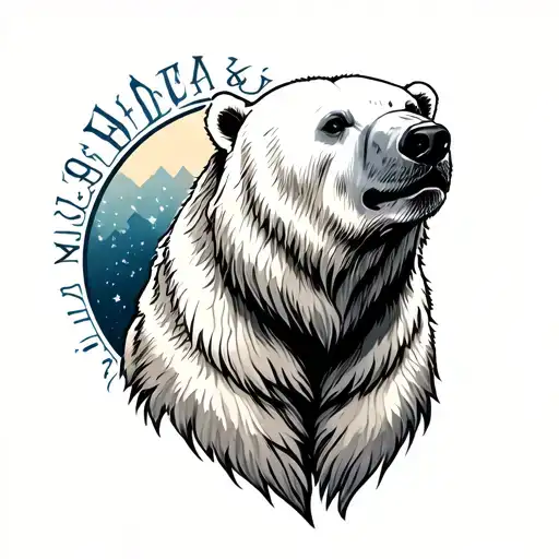 Religious Polar Bear Strength