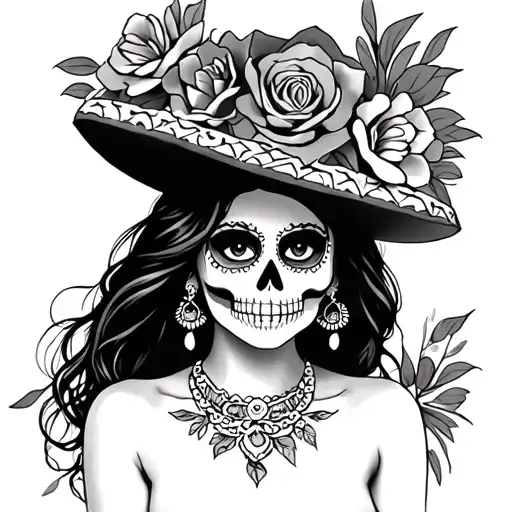 The Catrina Mexican Woman