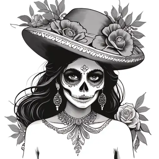 The Catrina Mexican Woman