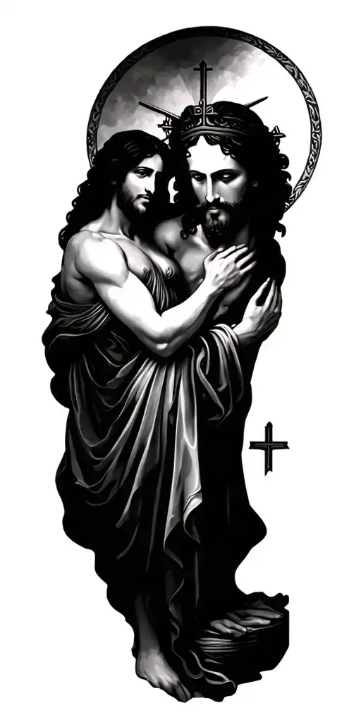 Rosario And Cruz De Jesus Christ