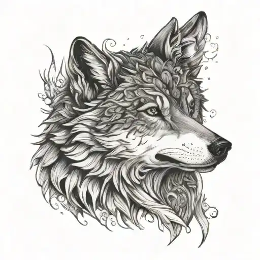 Wolf Saying Love You Tomorrow