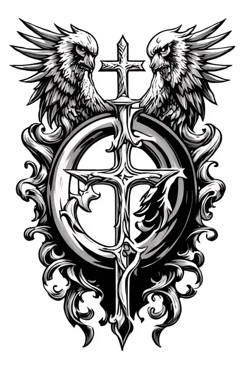 Catholic Symbol For Fighting Evil