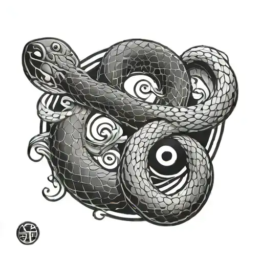 Snake Yin Yang