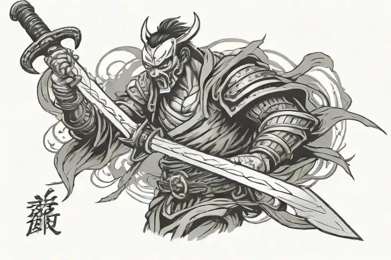 Destroy In Kinju With Katana Sword