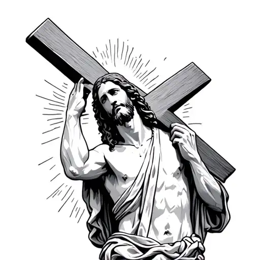 Jesus Carrying The Cross