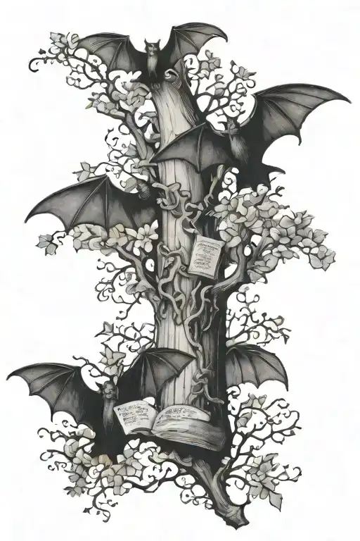 Bats With A Bible Scripture And A Poison Tree
