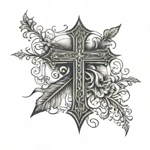 Bible Verse And A Cross