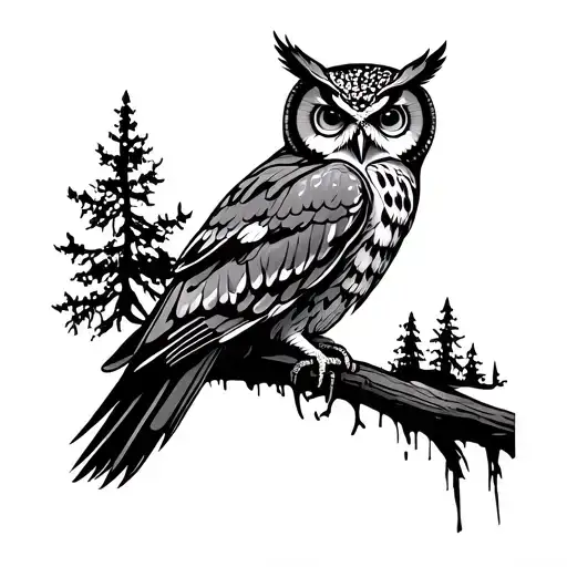 Music Mountain Owl