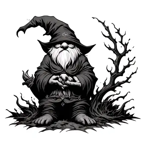 Evil Redcap Gnome Hand