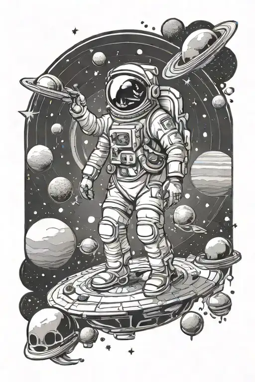 World Planets Stars Galaxy Alien Ufo Astronaut Outter Space Galaxy