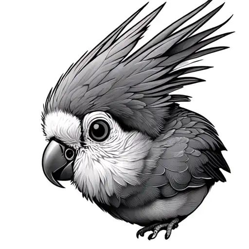 Small Cockatiel Bird