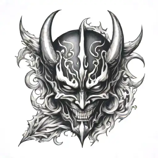 The Demon Mask Split