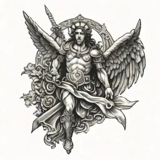 Saint Micheal Ark Angel