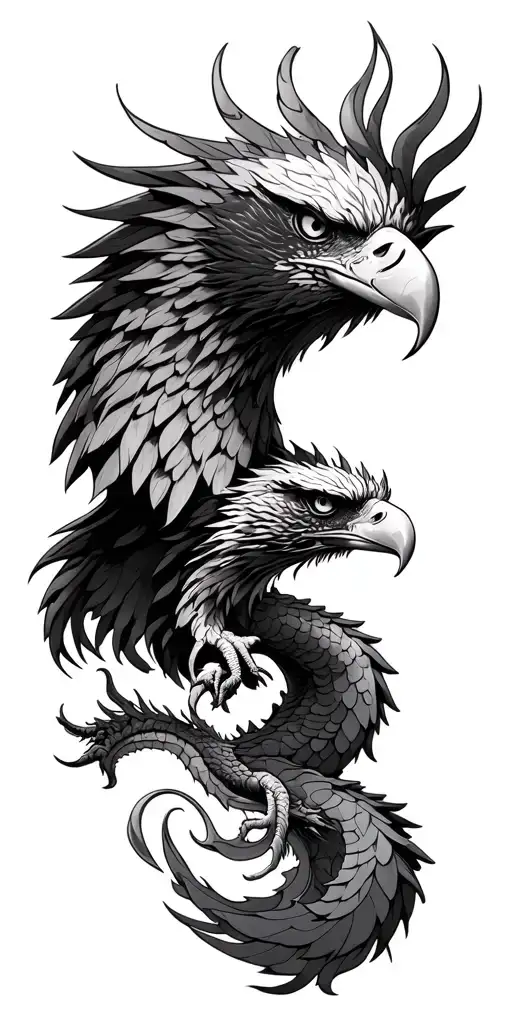 Eagle And Dragon