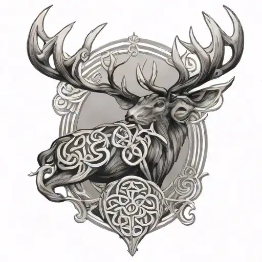 Celtic Stag