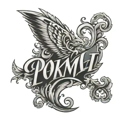 The Lettering Pokm