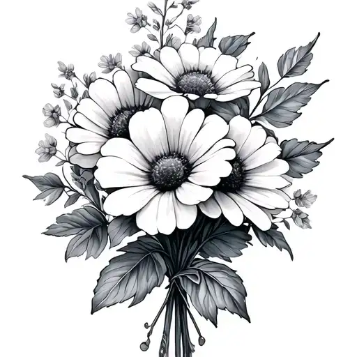 Birth Flower Bouquet