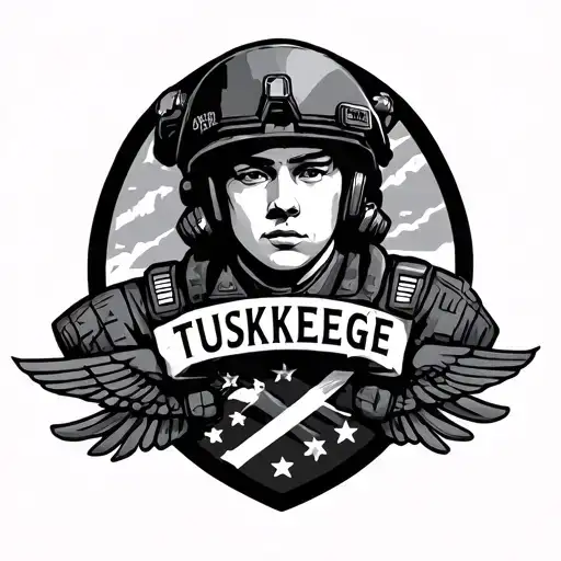 Black Tuskeege Airmen