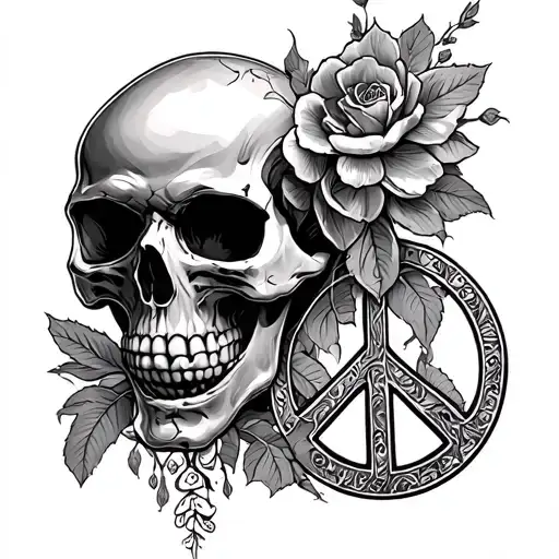 Skull And One Peace