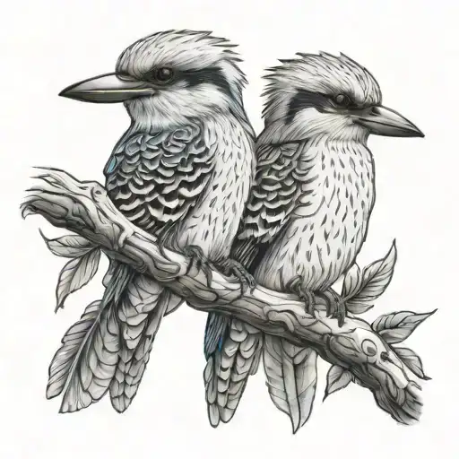 Kookaburra Blue Wings