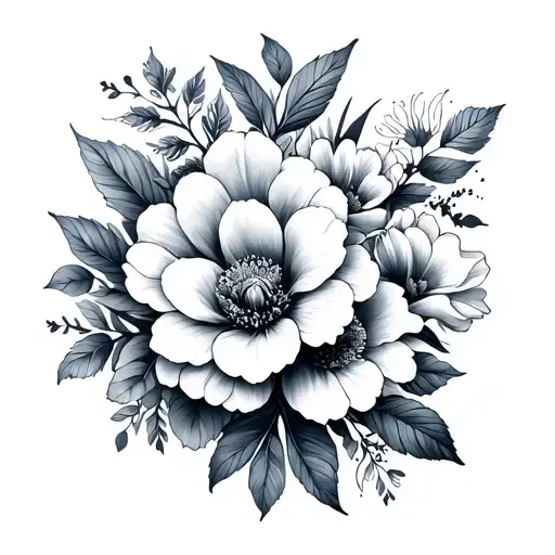 Floral Four Seasons Changing