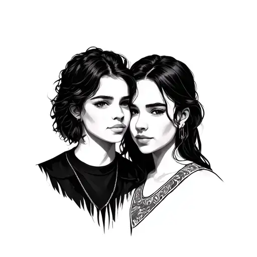 Minimal Tatoo For Three Friends