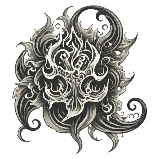 Plain And Dark And Tears And Flames