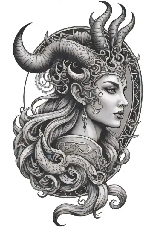 Woman Capricorn Magic